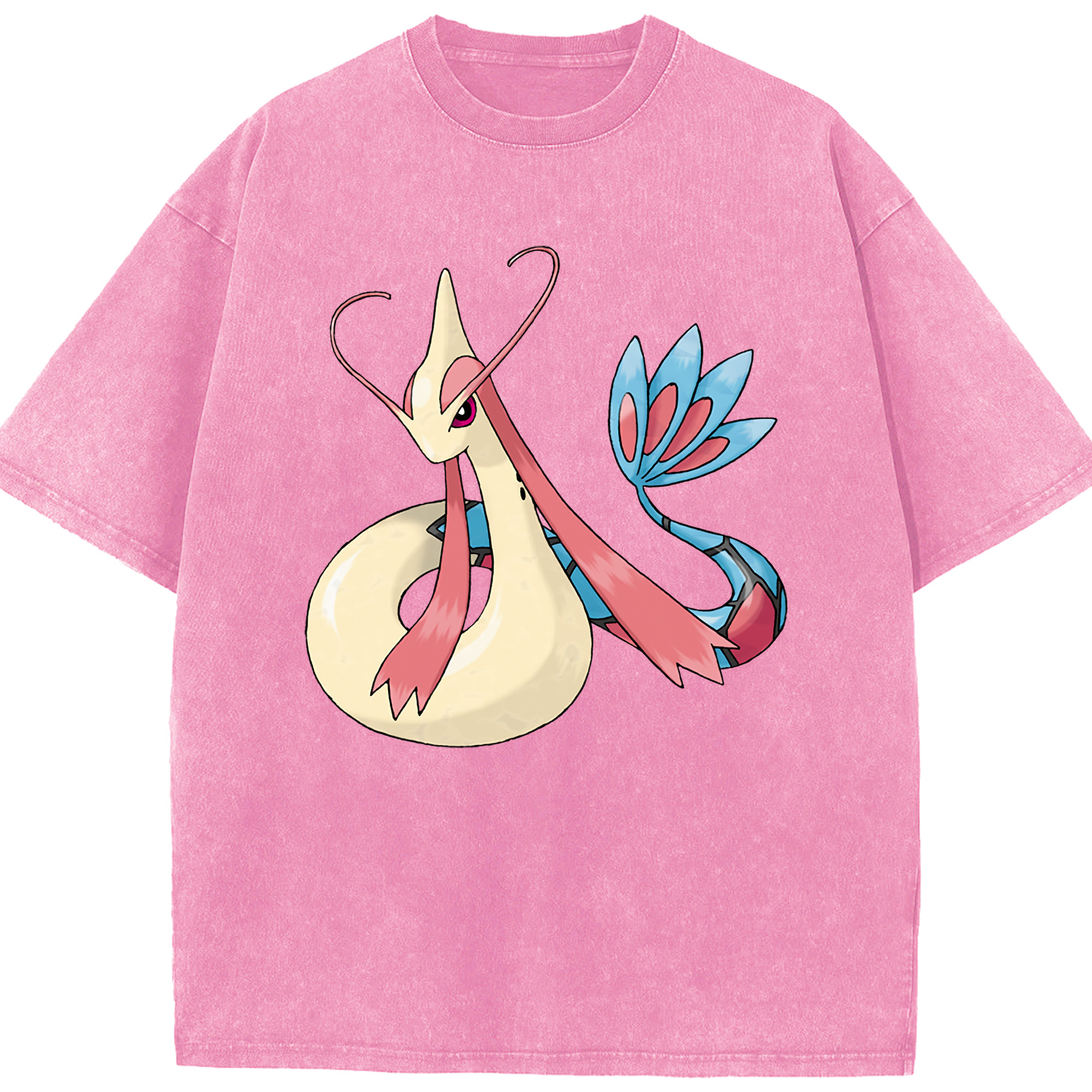 （画像用） ポケットモンスター Pokémon 綿100% ヴィンテージ風 半袖Tシャツ（フロントプリント）